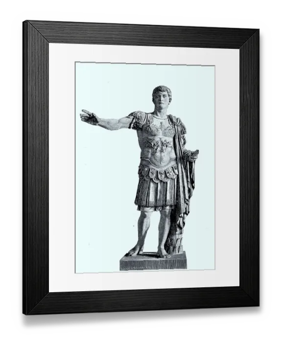 Framed Print : The ancient statue of a Gemanicus in the Lateran Museum in Rome Framed Print : The ancient statue of a Gemanicus in the Lateran Museum in Rome