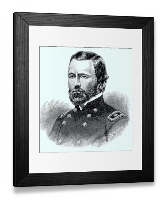 Framed Print : Ulysses S. Grant, 27 April 1822