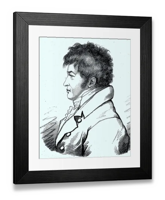 Framed Print : Friedrich Wilhelm Christian Carl Ferdinand von Humboldt