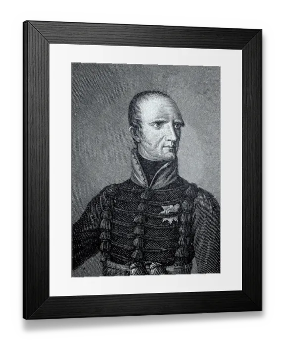 Framed Print : Frederick William of Brunswick