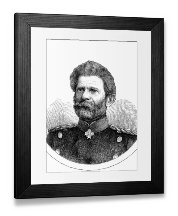 Framed Print : Edwin Karl Rochus Freiherr von Manteuffel Framed Print : Edwin Karl Rochus Freiherr von Manteuffel