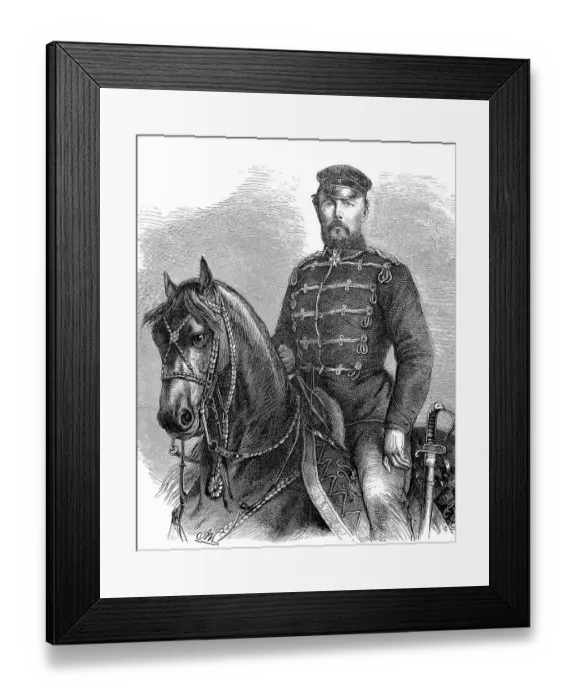 Framed Print : Prince Friedrich Carl Nicolaus of Prussia Framed Print : Prince Friedrich Carl Nicolaus of Prussia
