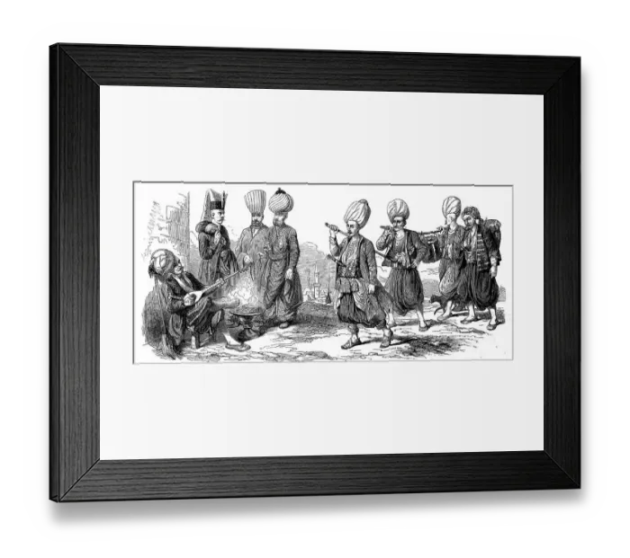 Framed Print : Janissary, the bodyguard of the Prince of Armienen Framed Print : Janissary, the bodyguard of the Prince of Armienen