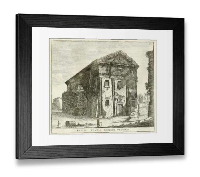 Framed Print : Temple of Bacchus, outside Porta S Framed Print : Temple of Bacchus, outside Porta S