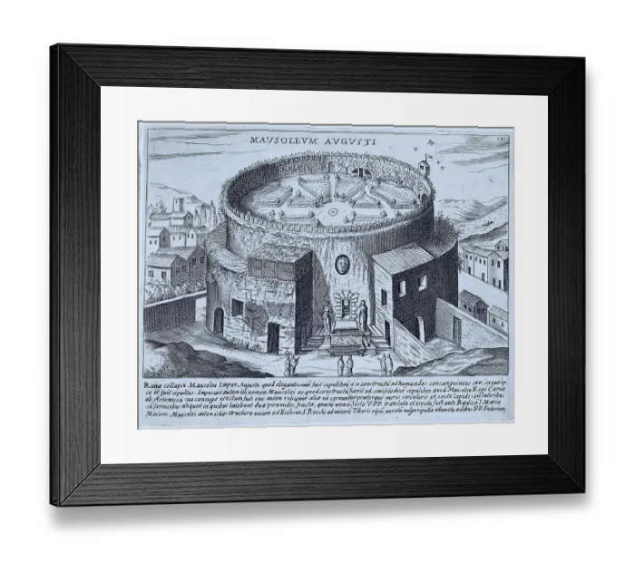 Framed Print : Mausoleum Augusti, The Mausoleum of Augustus Framed Print : Mausoleum Augusti, The Mausoleum of Augustus