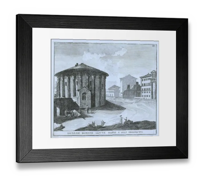 Framed Print : The Church of Santa Maria del Sole was a church in Rome Framed Print : The Church of Santa Maria del Sole was a church in Rome
