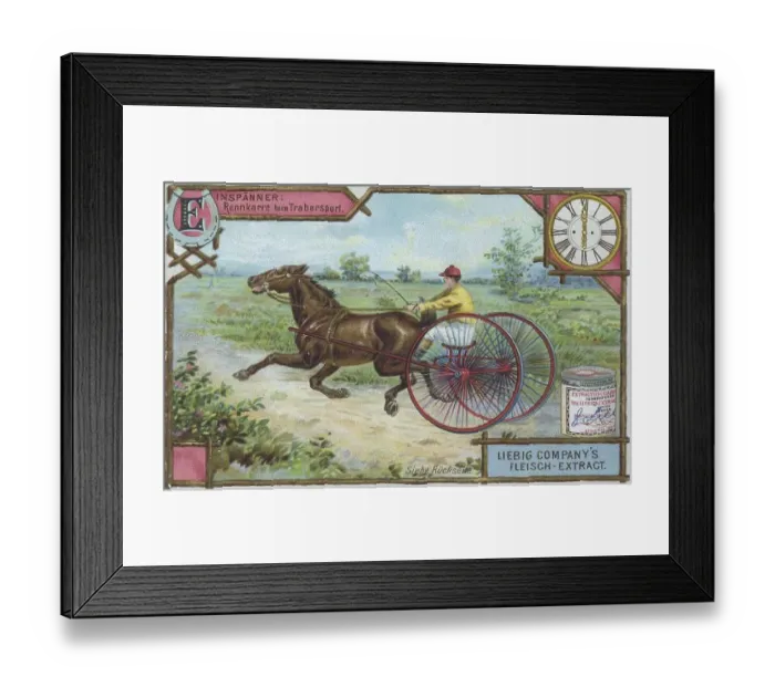 Framed Print : Series Carriages and Harnesses