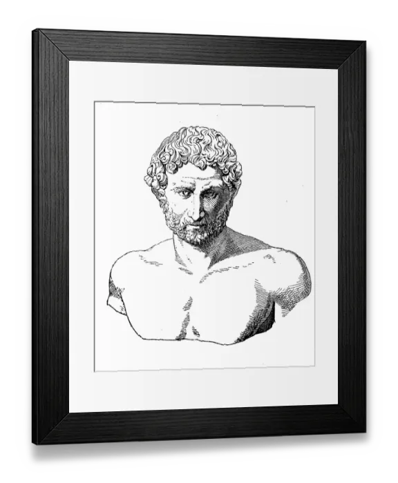 Framed Print : Hadrian, 24 January 76, 10 July 138 Framed Print : Hadrian, 24 January 76, 10 July 138