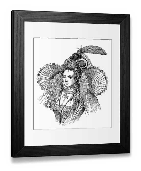 Framed Print : Elizabeth I, Elizabeth Tudor, The Virgin Queen