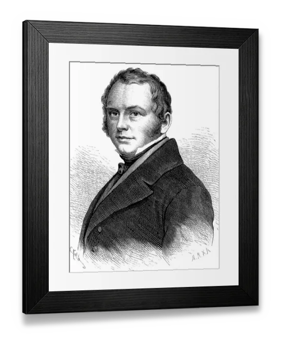 Framed Print : Gustav Benjamin Schwab, 19 June 1792 Framed Print : Gustav Benjamin Schwab, 19 June 1792
