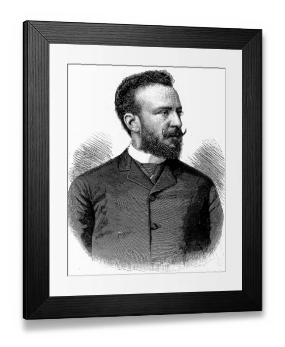 Framed Print : Francisco Augusto DAndrade or De Andrade