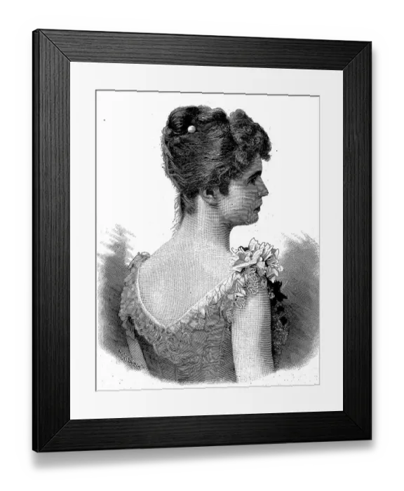 Framed Print : Princess Elvira of Bavaria, 1868-1943