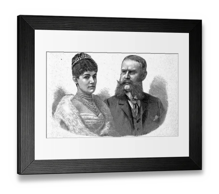 Framed Print : Princess Charlotte of Wuerttemberg Framed Print : Princess Charlotte of Wuerttemberg