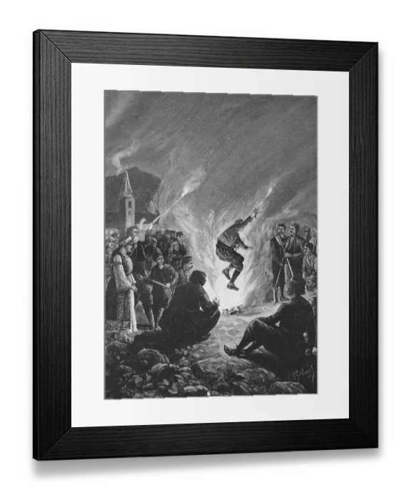 Framed Print : The Midsummer Festival in Dalmatia Framed Print : The Midsummer Festival in Dalmatia