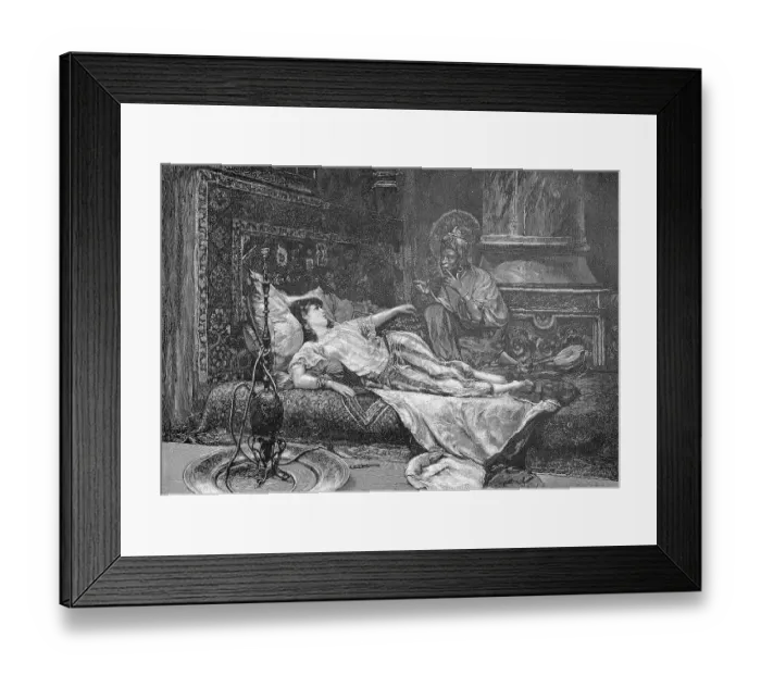 Framed Print : A Storyteller in the Middle East Framed Print : A Storyteller in the Middle East