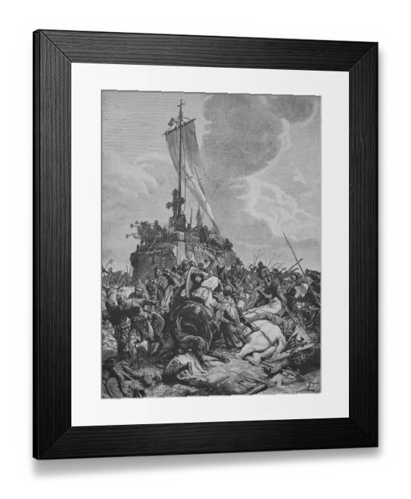 Framed Print : The Battle of Legnano was fought on 29 May 1176 between the forces of the Holy Roman Empire Framed Print : The Battle of Legnano was fought on 29 May 1176 between the forces of the Holy Roman Empire