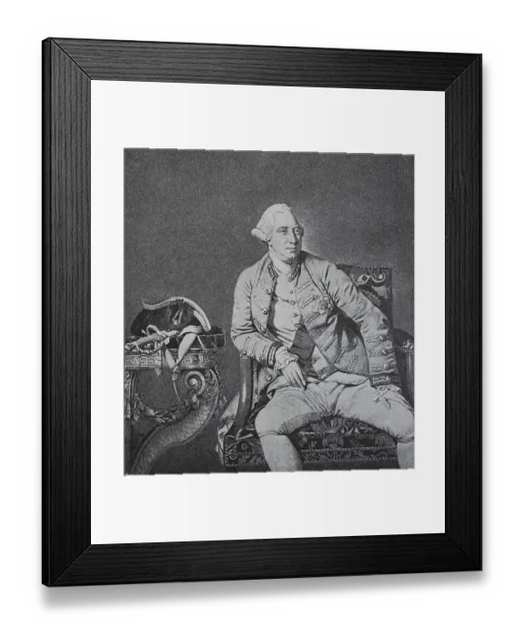 Framed Print : George III. William Frederick, George William Frederick Framed Print : George III. William Frederick, George William Frederick