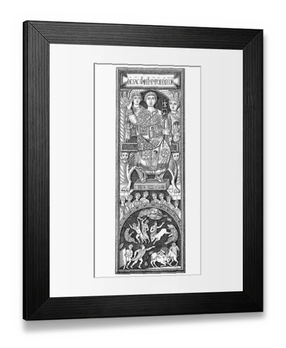 Framed Print : Stiliko in consular ceremonial dress Framed Print : Stiliko in consular ceremonial dress