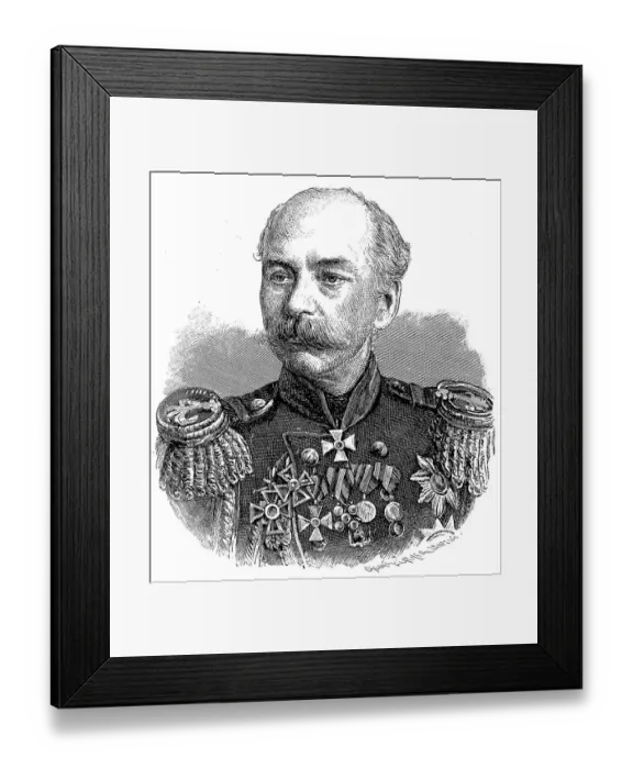 Framed Print : Konstantin Petrowitsch von Kaufmann