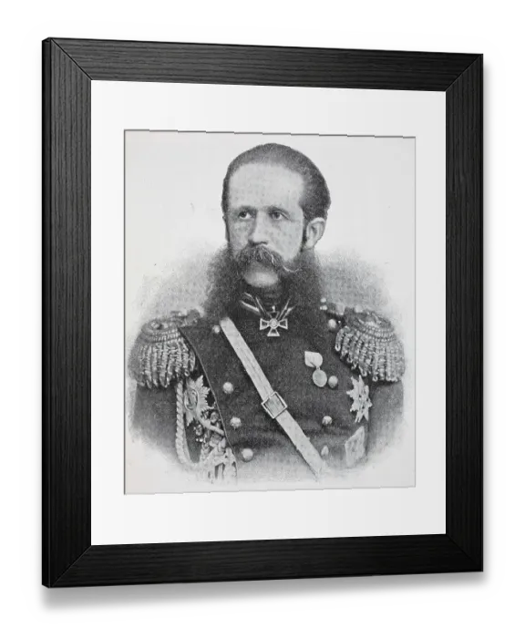 Framed Print : Count Iosif Vladimirovich Romeyko-Gurko