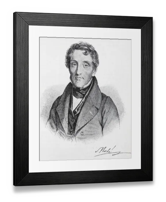 Framed Print : Louis-Mathieu Mole (24 January 1781) (23 November 1855) Framed Print : Louis-Mathieu Mole (24 January 1781) (23 November 1855)