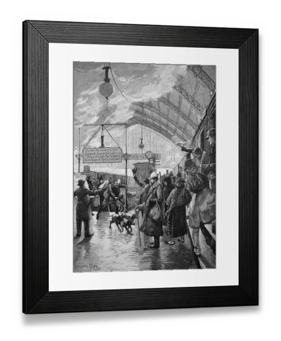 Framed Print : Friedrichstrasse station in Berlin Framed Print : Friedrichstrasse station in Berlin