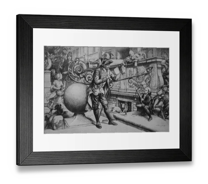 Framed Print : Daniel Nikolaus Chodowiecki, 16 October 1726 Framed Print : Daniel Nikolaus Chodowiecki, 16 October 1726