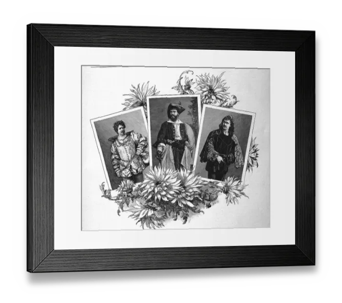 Framed Print : Artists: August Adalbert Matkowsky