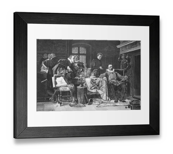 Framed Print : King Sigismund III of Poland as Goldsmith