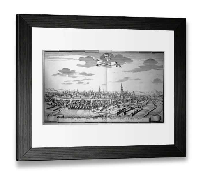 Framed Print : Schweidnitz, today Swidnica, Lower Silesia Framed Print : Schweidnitz, today Swidnica, Lower Silesia