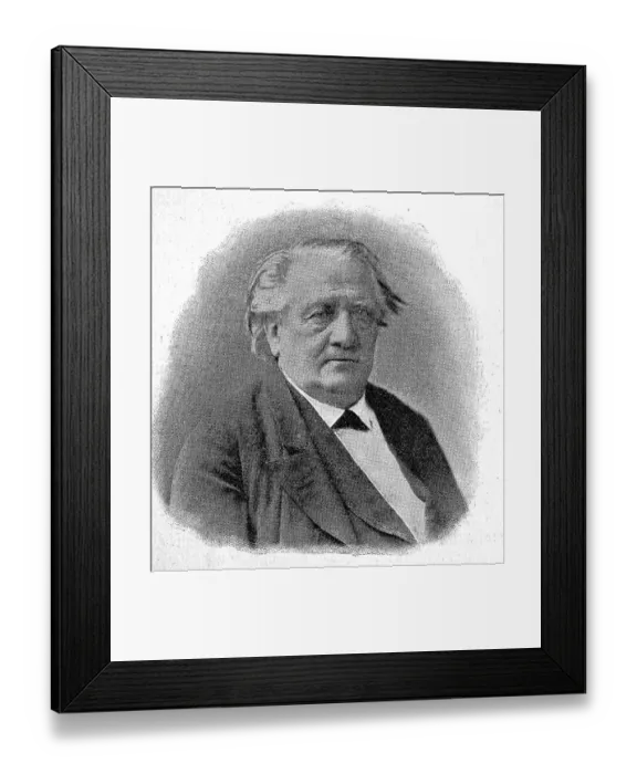 Framed Print : Franz Paul Lachner, 2 April 1803