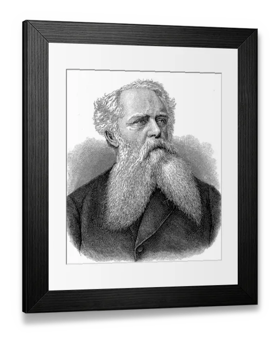 Framed Print : Wilhelm Camphausen, 8 February 1818 Framed Print : Wilhelm Camphausen, 8 February 1818