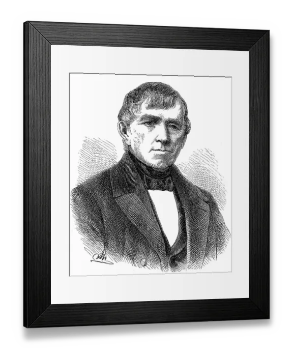 Framed Print : Johann Franz Encke, 23 September 1791