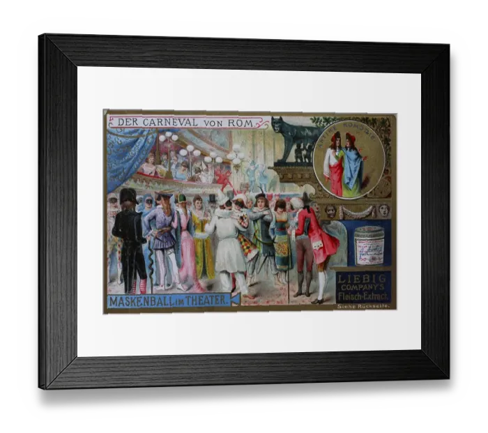 Framed Print : Collector's picture series The Carnival of Rome Framed Print : Collector's picture series The Carnival of Rome