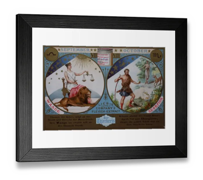 Framed Print : Collector's picture series The Zodiac Framed Print : Collector's picture series The Zodiac