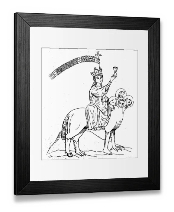 Framed Print : The four evangelists Matthew, Mark