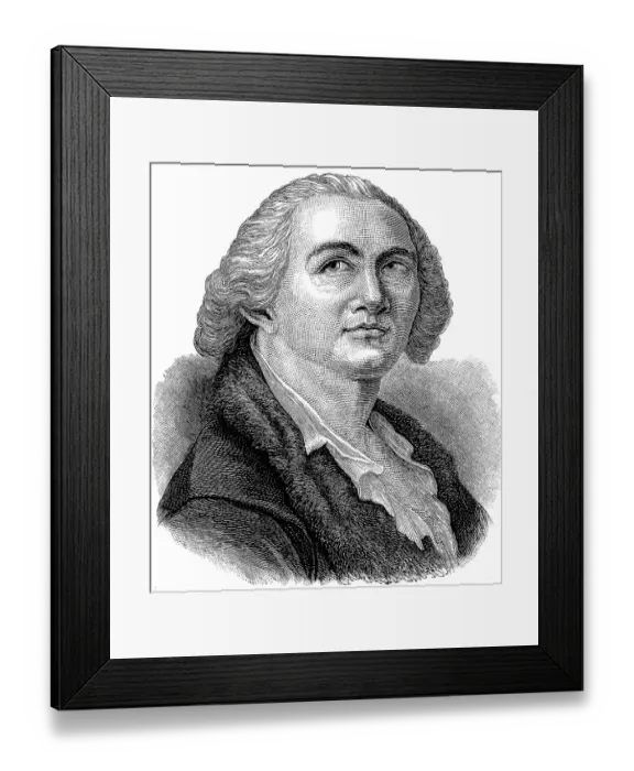 Framed Print : Alessandro Count of Cagliostro