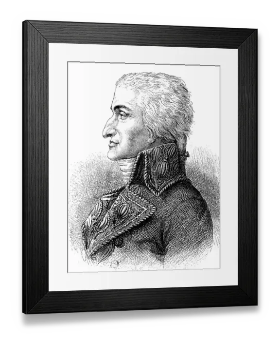 Framed Print : Jean-Jacques Regis de Cambaceres