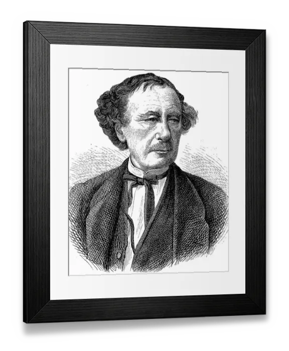 Framed Print : Ludwig Dessoir, Leopold Dessauer