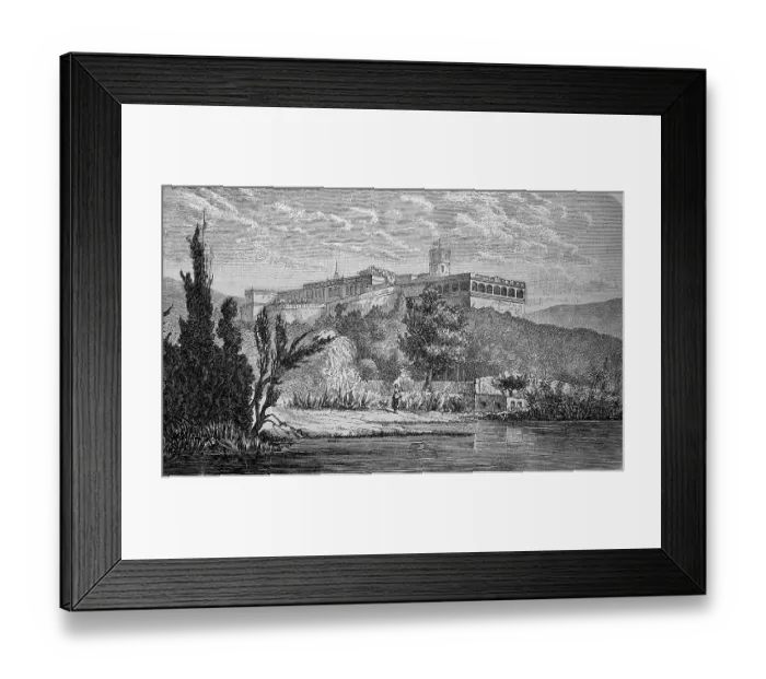 Framed Print : Chapultepec Castle, on the summit of Chapultepec in the west of Mexico City Framed Print : Chapultepec Castle, on the summit of Chapultepec in the west of Mexico City