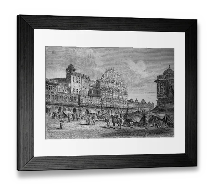 Framed Print : The Palace of the Winds, part of the City Palace in Jaipur Framed Print : The Palace of the Winds, part of the City Palace in Jaipur