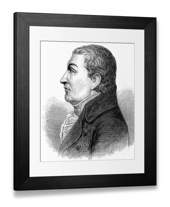 Framed Print : Wolfgang Heribert Freiherr von Dalberg