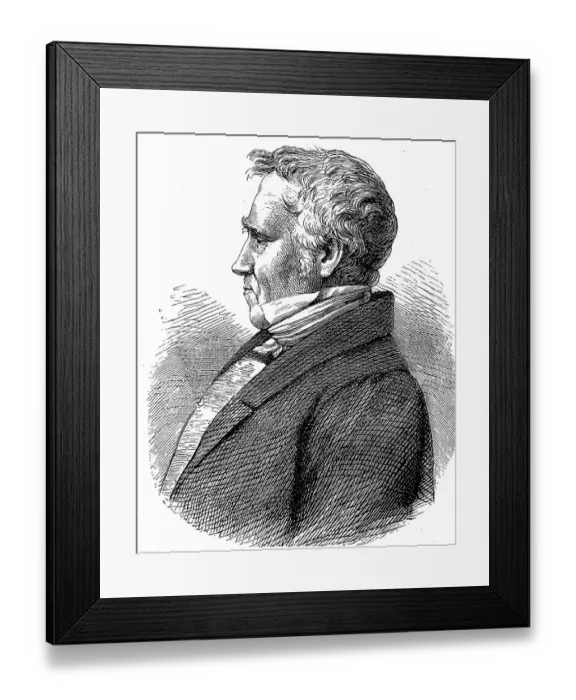 Framed Print : Johann Friedrich Cotta, Cotta von Cottendorf