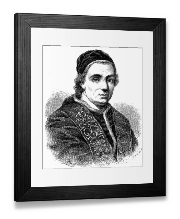 Framed Print : Clement XIV, Lorenzo Ganganelli Framed Print : Clement XIV, Lorenzo Ganganelli