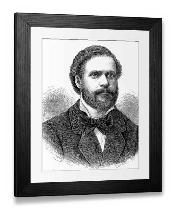 Framed Print : Giosue Carducci, Enotrio Romano Framed Print : Giosue Carducci, Enotrio Romano