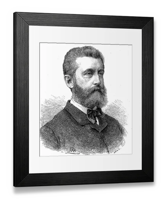 Framed Print : Johann Friedrich August Esmarch