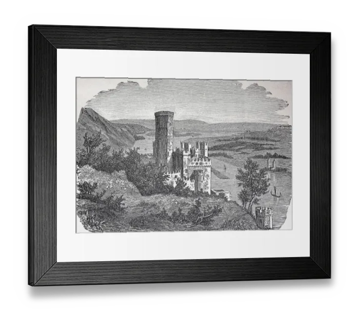 Framed Print : Stolzenfels Castle on the Rhine Framed Print : Stolzenfels Castle on the Rhine