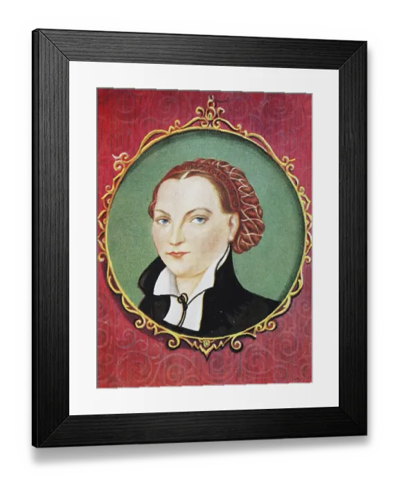 Framed Print : Katharina von Bora, 29 January 1499