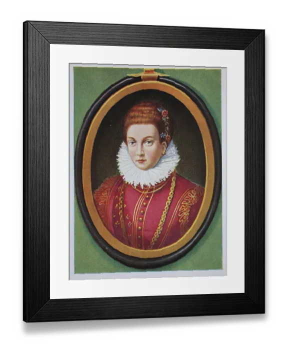 Framed Print : Marie de Medici, Maria de Medici