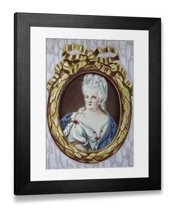 Framed Print : Princess Elisabeth Charlotte of the Palatinate